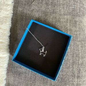Brand new dog pendant necklace.